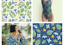 create a botanical pattern or floral pattern
